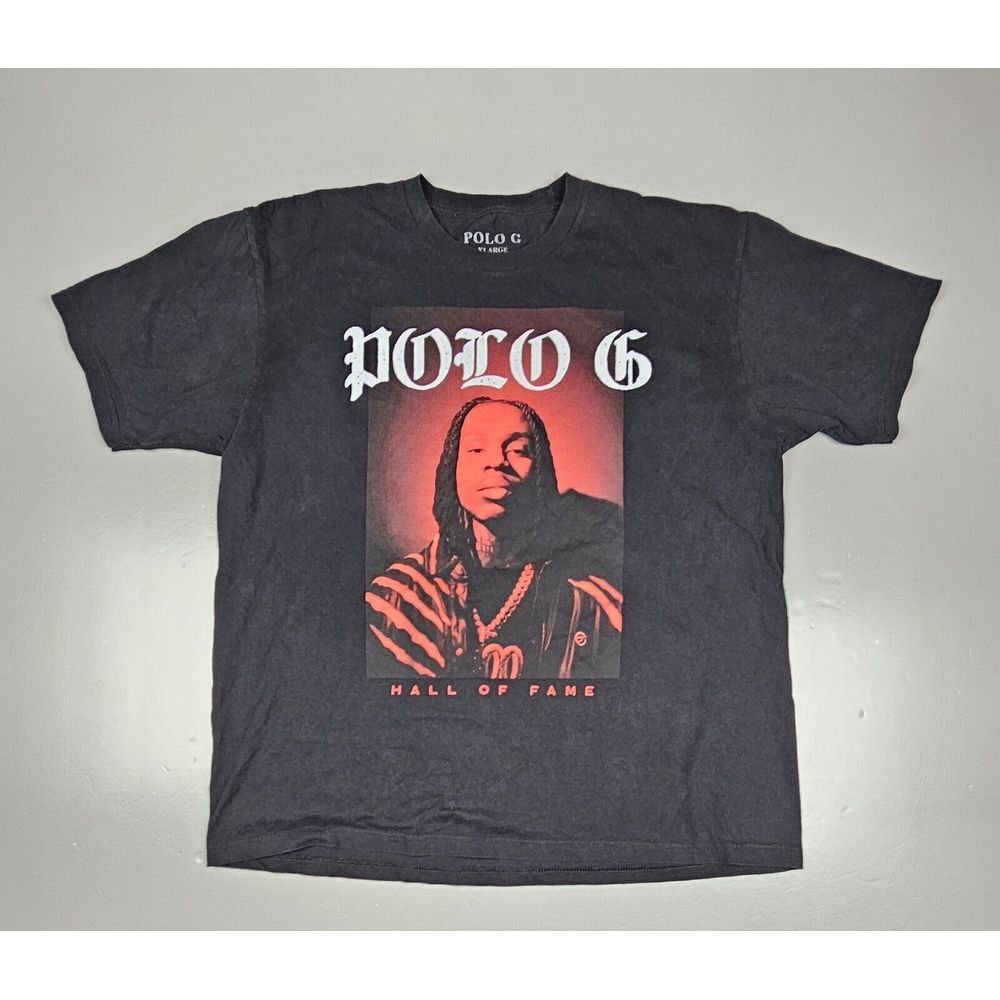 Polo G Rap T-Shirt XL. Hall Of‎ Fame Music Hip Hop Tee.